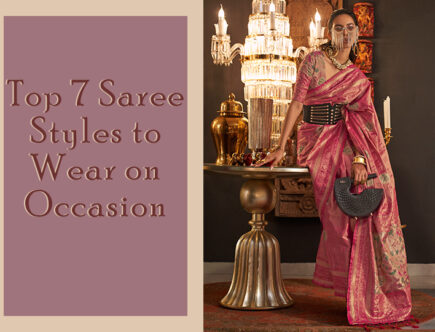 Saree Styles to Wear on Occasion