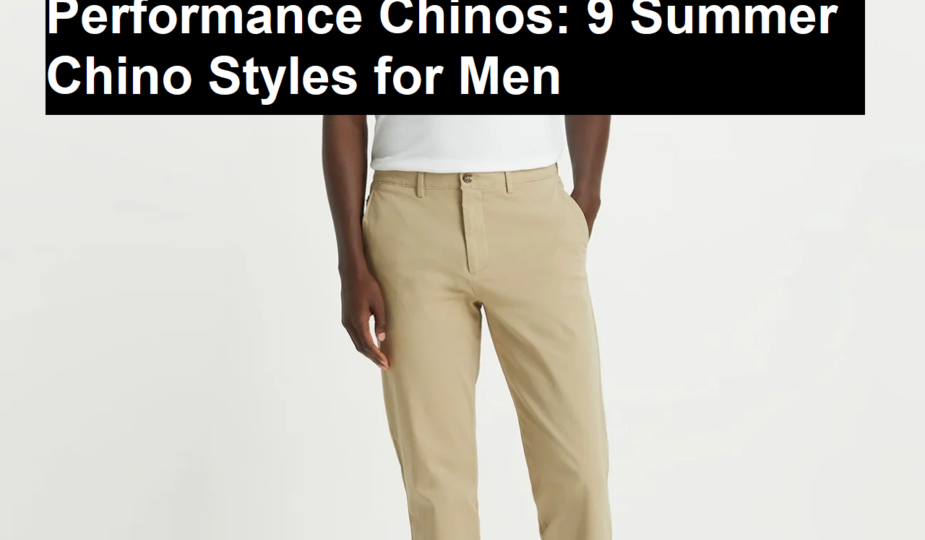 Performance Chinos